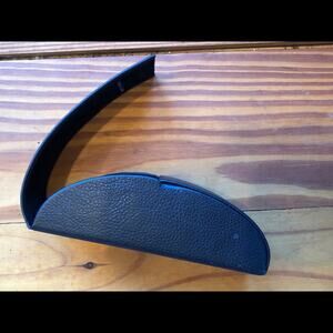 Ermenegildo Zegna Black Flip Top Glasses Case